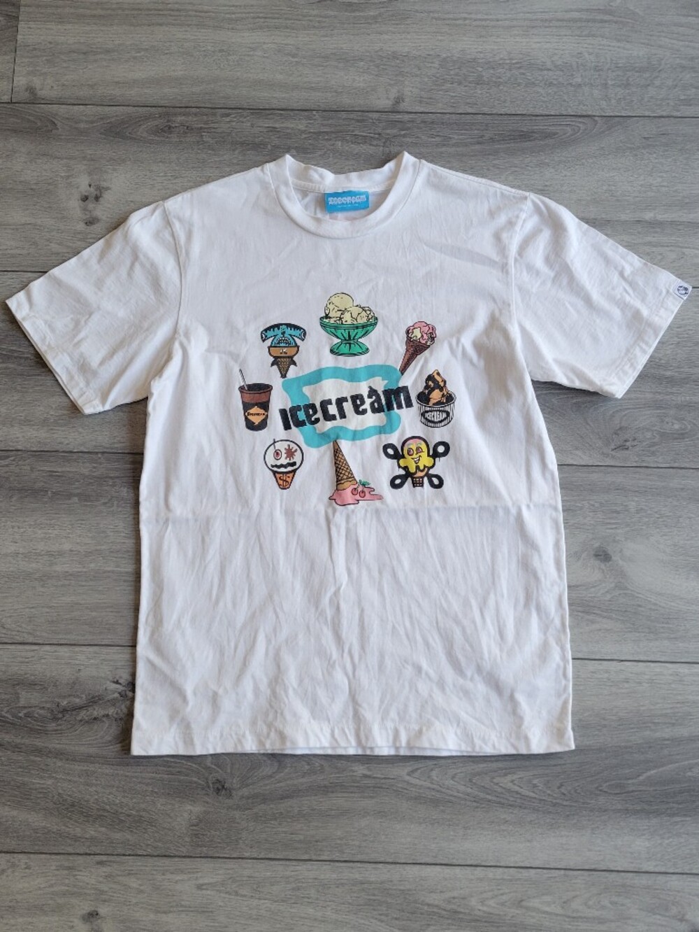 VTG Y2K Billionaire Boys Club ICECREAM Shirt Flagship Ex Multi Logo Single St M